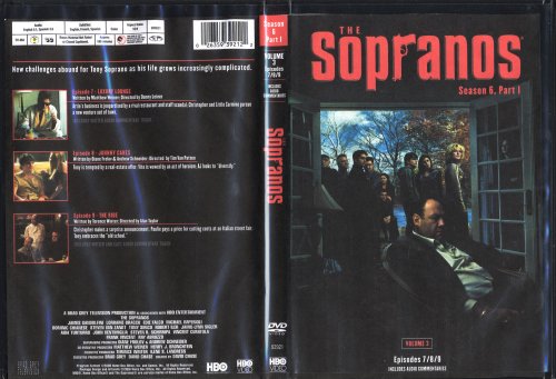 The Sopranos/Season 6 Part 1 Volume 3@DVD@NR